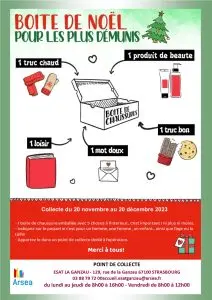affiche boite de noel 2023